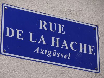 Yxgatan, Strasbourg/Strassburg.